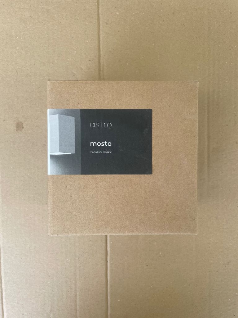 Astro Mosto Up/Down Plaster Wall Light - Brand New In Box (1173001)