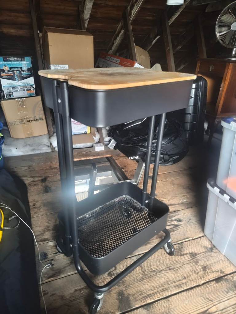 image for IKEA kitchen storage on casters