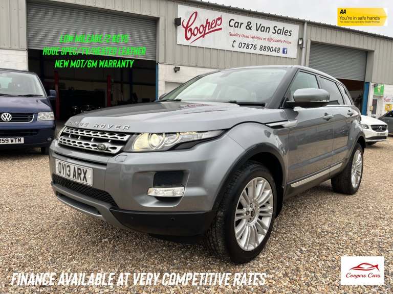 2013 Land Rover Range Rover Evoque 2.2 SD4 Prestige 5dr [Lux Pack] ESTATE Diesel Manual