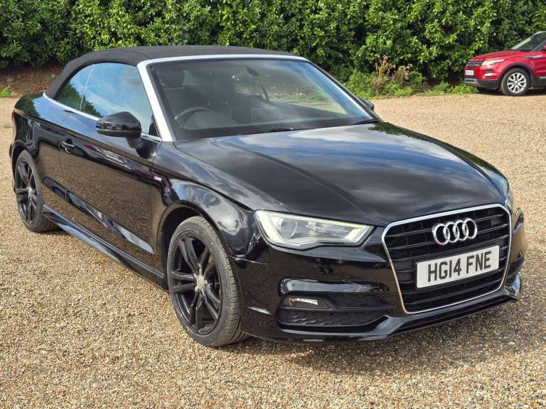 2014 Audi A3 Cabriolet 2.0 TDI S line Euro 6 (s/s) 2dr Diesel