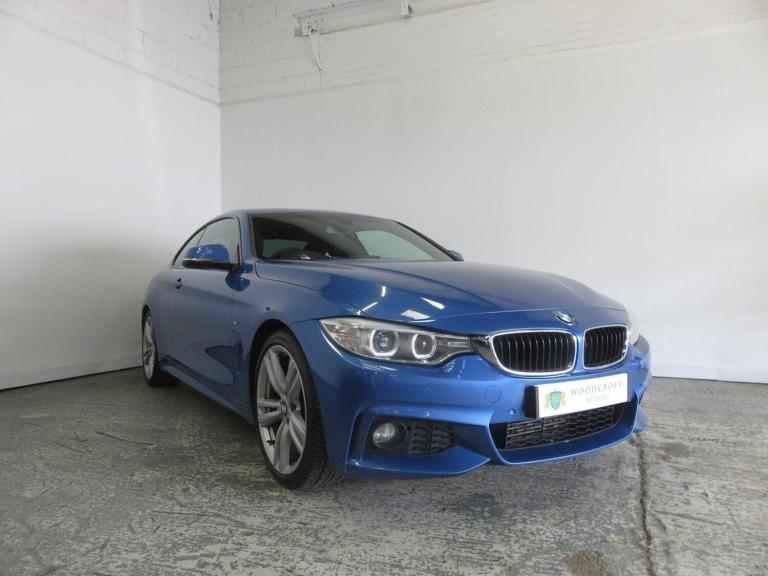 BMW 4 SERIES 2.0 420D M SPORT Blue Auto Diesel, 2013