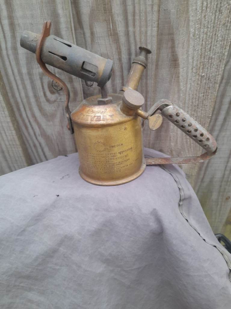 Max Sievert Brass Blow Lamp,