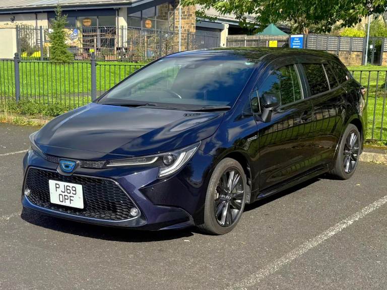 2019 Toyota Corolla Touring WxB 1.8 Petrol Hybrid Automatic Pearl Black ULEZ Free For Sale