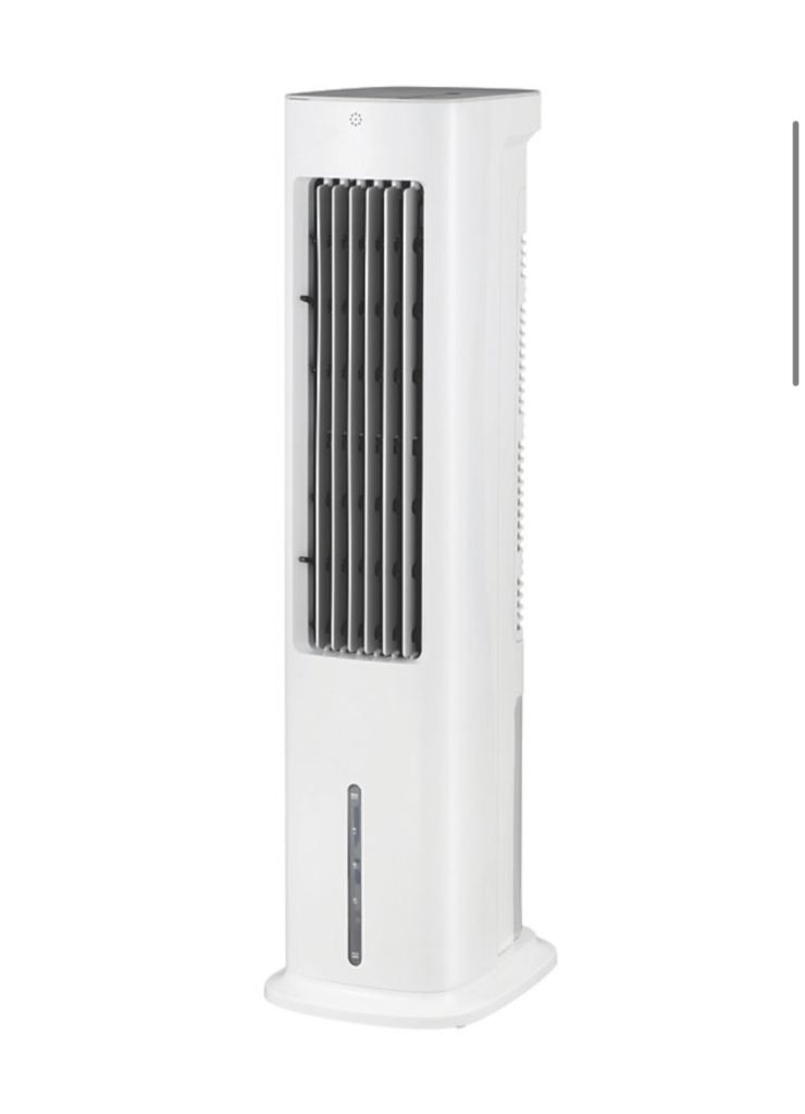 White Tower Air Cooler 5L - 3 Speeds - Timer - Remote Control - Brand New Boxed