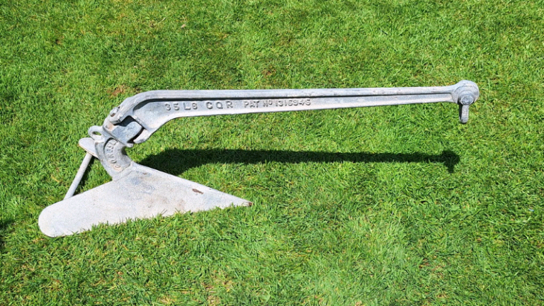image for CQR 35lbs plough anchor galvanised cast steel