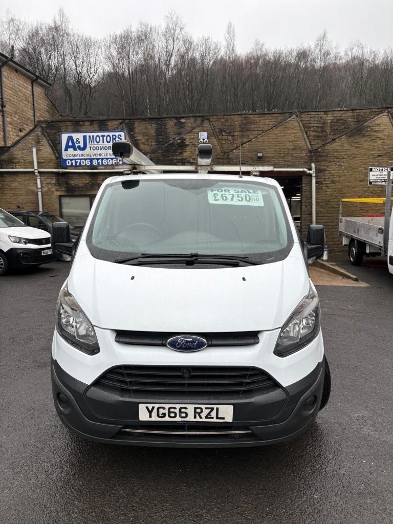 2016 Ford Transit Custom 2.0 TDCi 130ps Low Roof Van, with 12 MONTHS MOT! PANEL VAN Diesel Manual