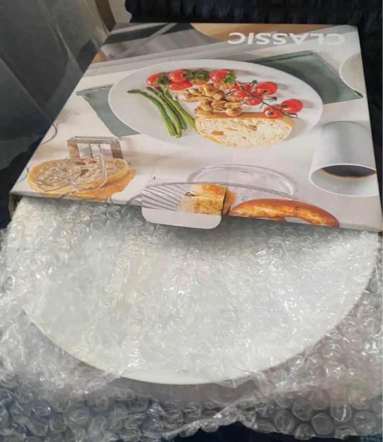 New Argon Tableware Fully Vitrified Porcelain Plates – White