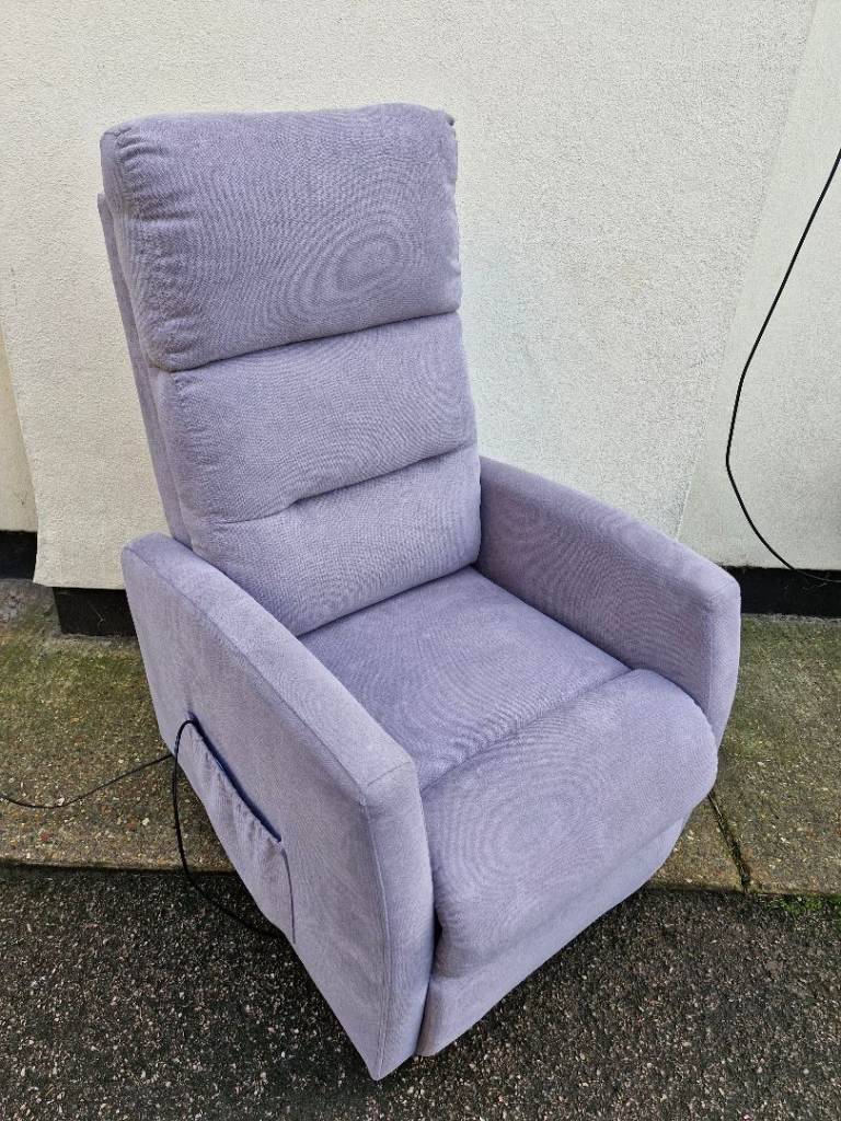 image for Careco Orford Riser Recliner Chair in Dove Grey