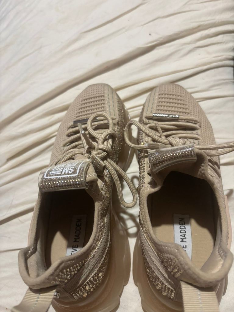 Steve Madden Trainers - Beige, Good Condition