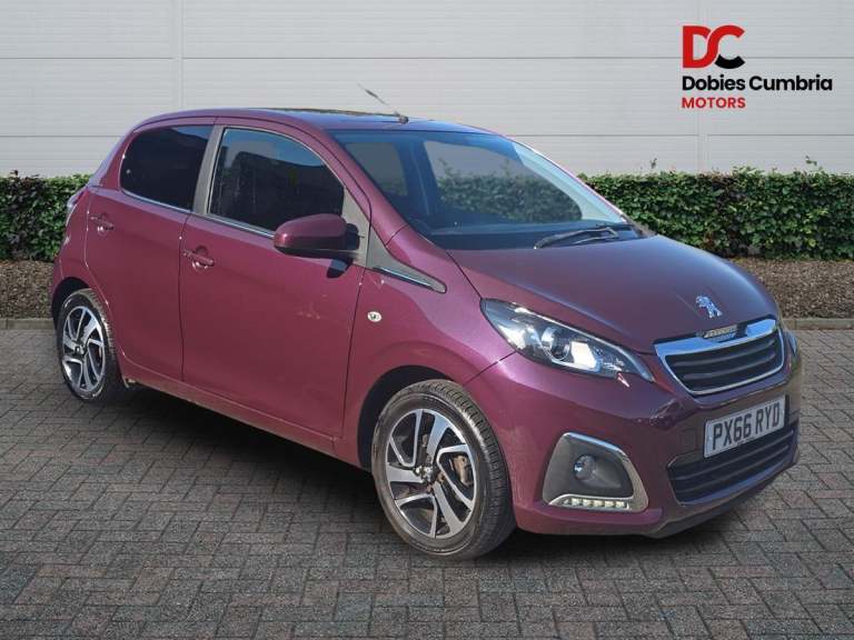 2016 Peugeot 108 1.2 Allure PureTech 82 5dr HATCHBACK Petrol Manual