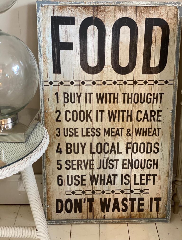 Kitchen wall Decor - Ex display RRP £55