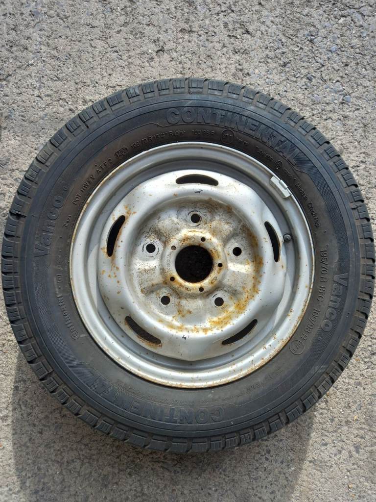 Ford Transit wheels with Tyers