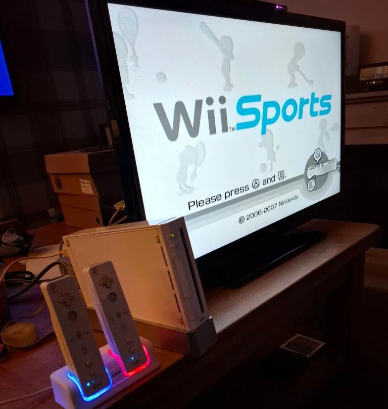 Nintendo wii console 