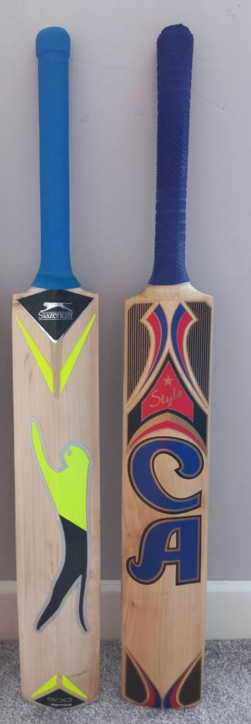 Cricket Bats for Sale – English Willow – £100 Each – CA - Slazenger V900 - Ready to Play