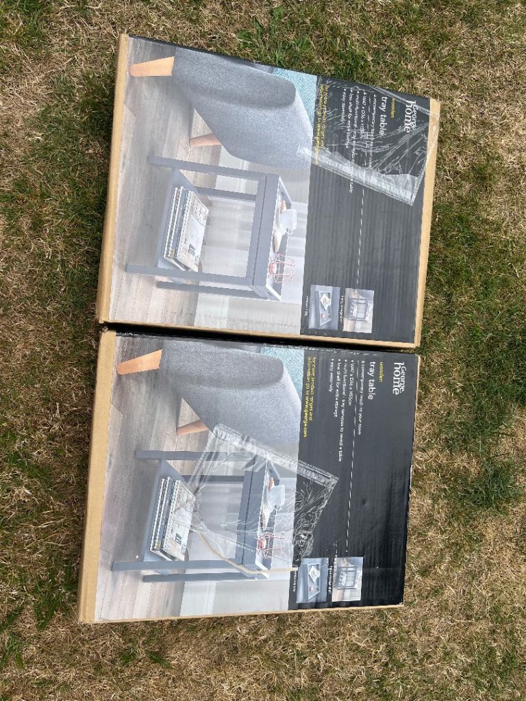 New GH Tray Table Grey – Unopened Boxes