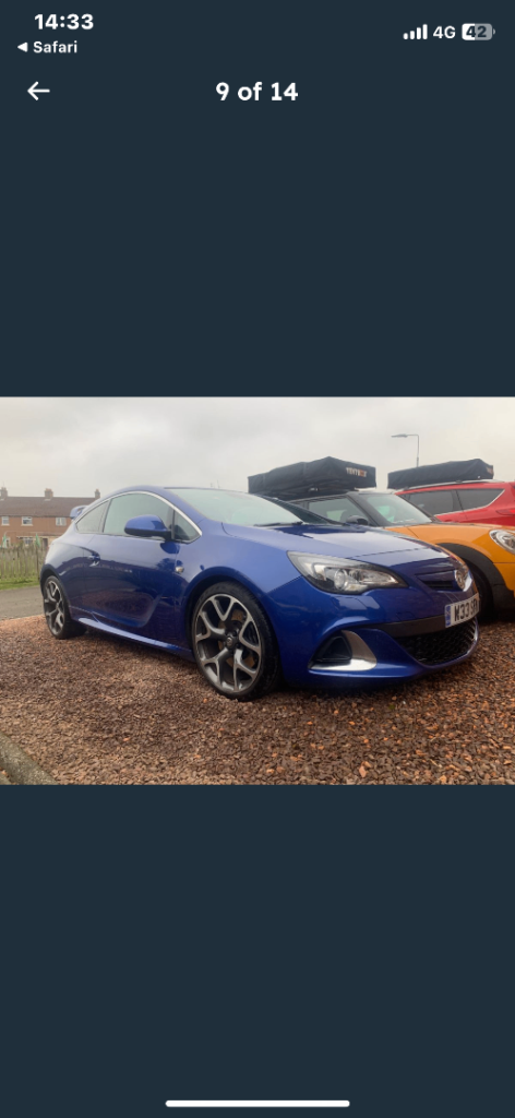 Vauxhall, GTC VXR Hatchback, 2017, Manual, 1998 (cc), 3 doors