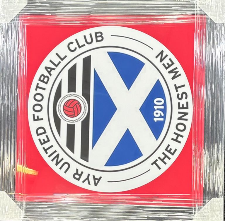 Ayr United Football Club Framed Print - NEW