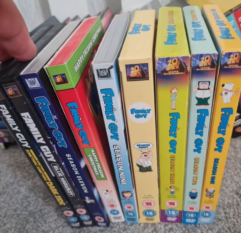 Family guy dvds