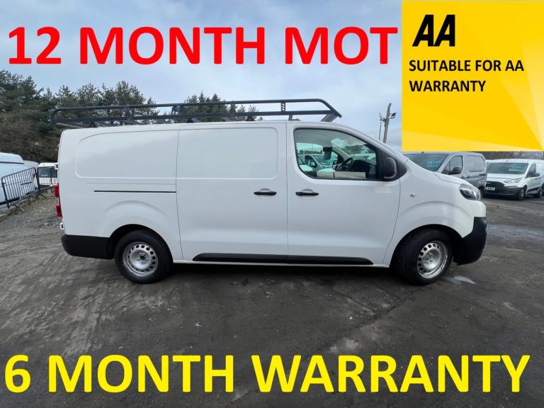 2021 Citroen Dispatch 1200 1.5 BlueHDi 100 Van Enterprise PANEL VAN Diesel Manual