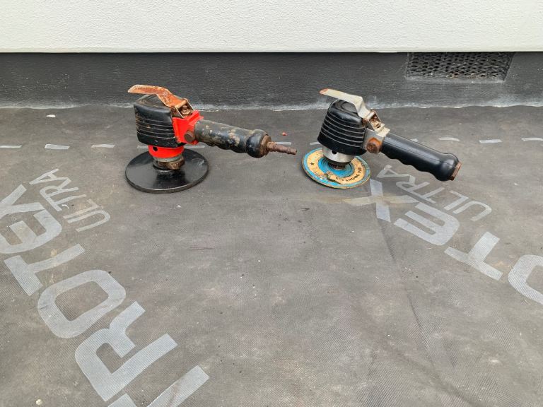 Pair of Used Air Sanders – Fair Condition