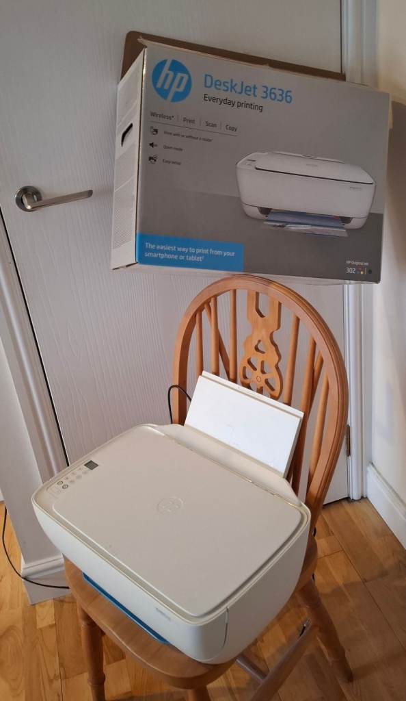 HP deskjet 3636 scanner and printer