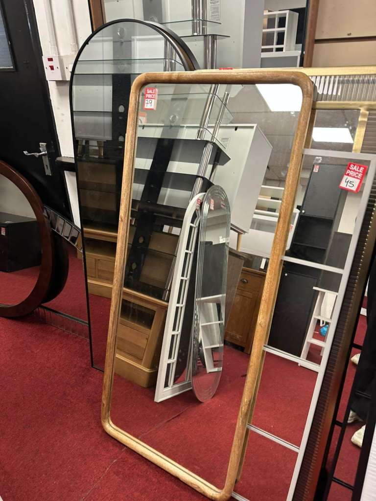 Mango Wood Full Length Mirror