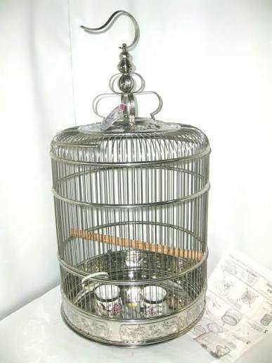 Rare Prevue stainless steel cage brand new