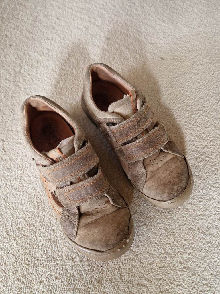 KIDS SHOES - 12.5F - START RITE - LEATHER