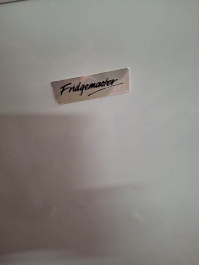 Fridgemaster Freestanding Freezer - White, Good Condition