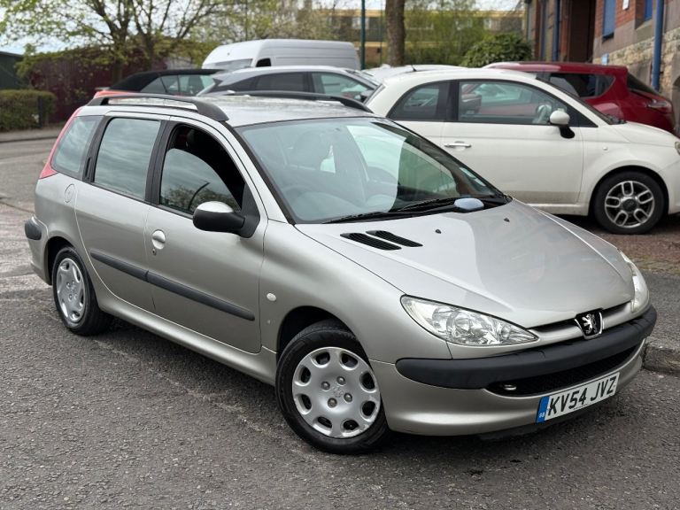 2004 Peugeot 206 SW 1.4 S 5dr Estate Grey - 71k Mileage - FSH - MOT November 26!