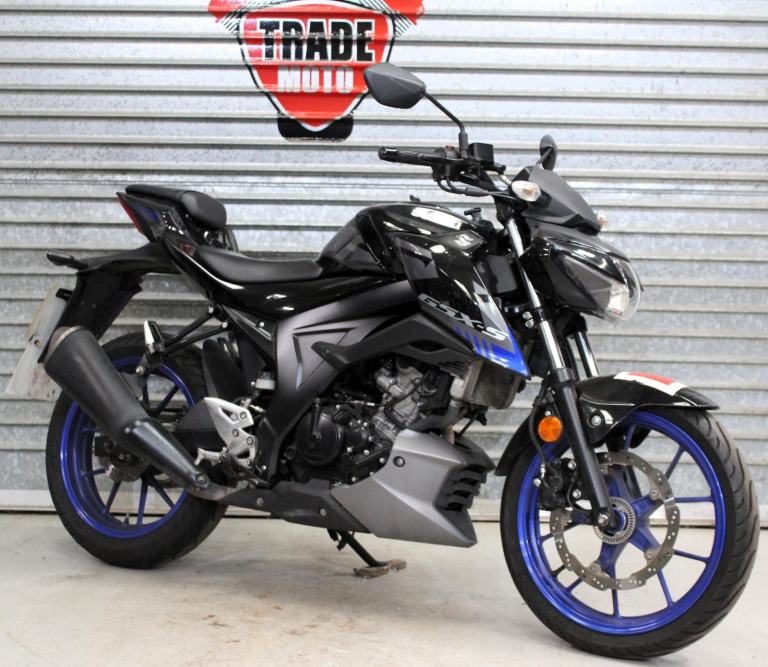 2023 23 SUZUKI GSX-S125 GSXS 125 Rlxm3 ABS BLACK NEW MOT LEARNER LEGAL HPI CLEAR