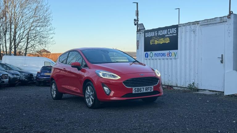2018 Ford Fiesta 1.1 Zetec 3dr HATCHBACK Petrol Manual