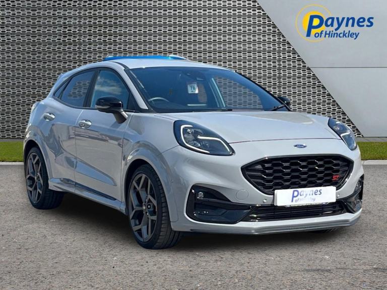 2023 Ford Puma ST 5 Dr 1.5L 200PS 6 Spd in Grey Matter WINTER PACK DRIVER ASSIST