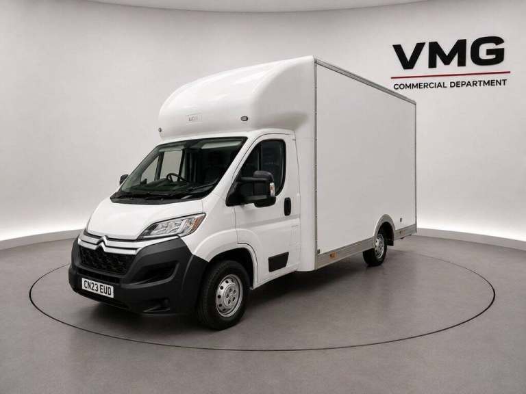2023 23 CITROEN RELAY 2.2 BLUEHDI 35 ENTERPRISE EDITION PLATFORM CAB LUTON BOX