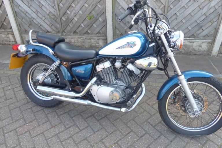 YAMAHA VIRAGO 125 51 REG VERY LOW MILES 1 YEARS MOT