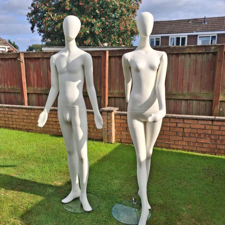 Mannequins for Shop Display – Fair Condition, Pair