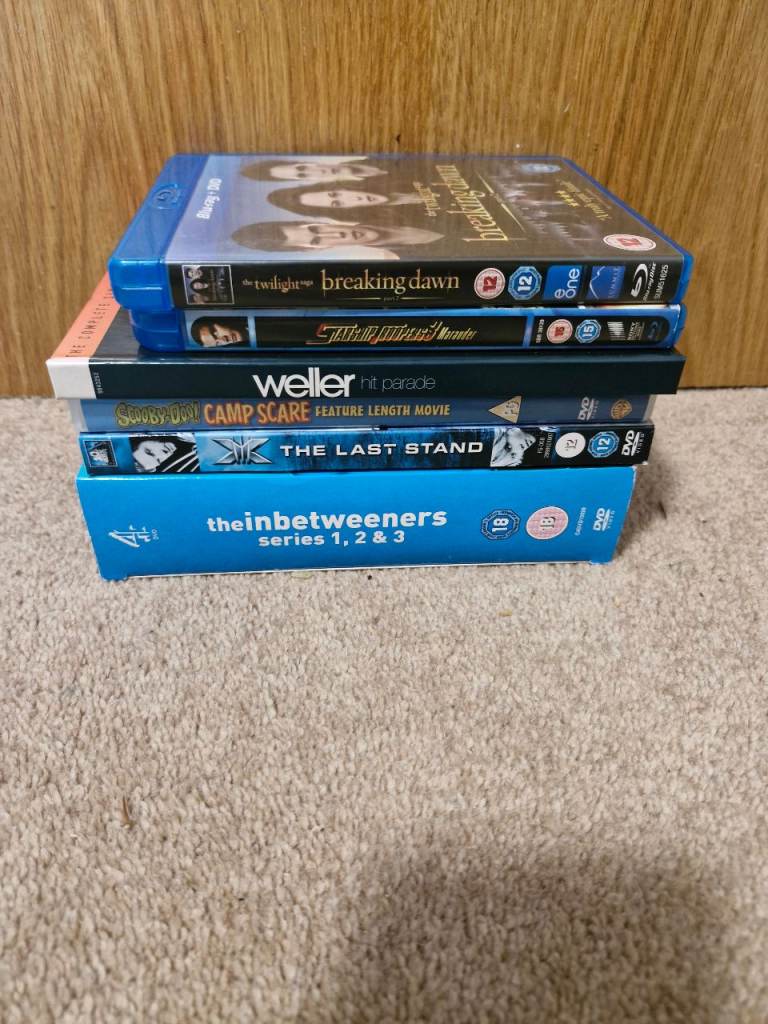 Dvd and blue rays 