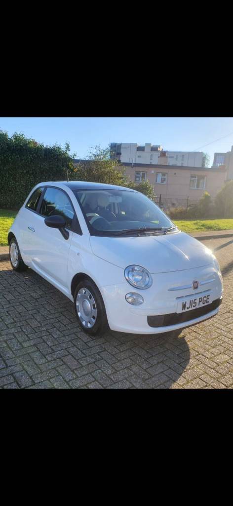 2015 FIAT 500 POP, 1.2 3dr Hatchback, Manual, Petrol, Panoramic Glass Roof.