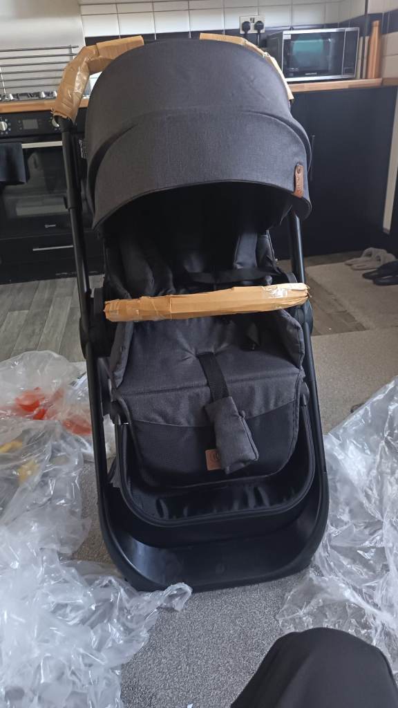  New Grey Baby Pram/Stroller – Unused