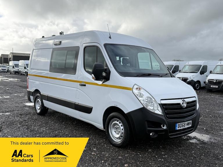 2018 Vauxhall Movano 2.3 CDTI H2 Van 130ps PANEL VAN DIESEL Manual