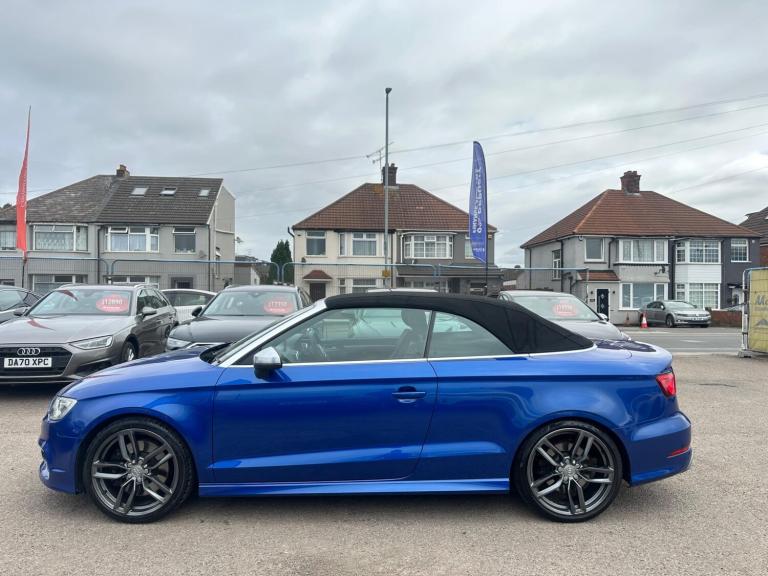  Audi S3 2.0 TFSI Cabriolet S Tronic quattro Euro 6 (s/s) 2dr (Nav) Petrol Automatic