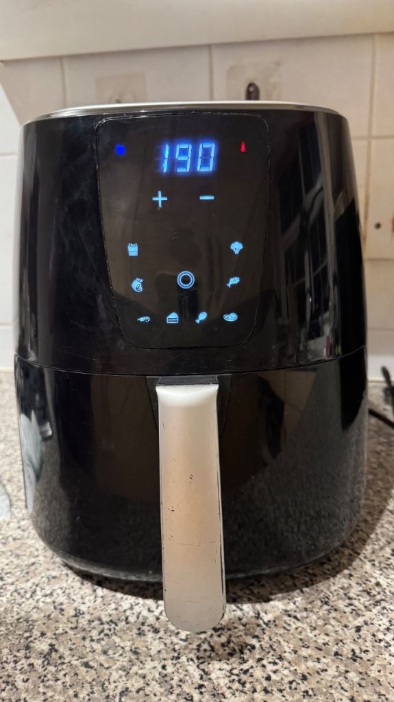 Salter Digital Air Fryer 5.2L – Black, Good Condition