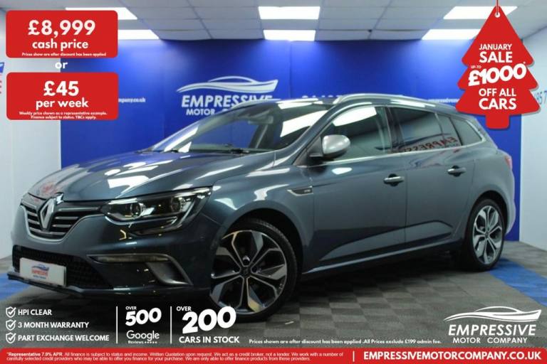 2020 20 RENAULT MEGANE 1.5 BLUE DCI GT LINE SPORT TOURER 5DR DIESEL MANUAL EURO 
