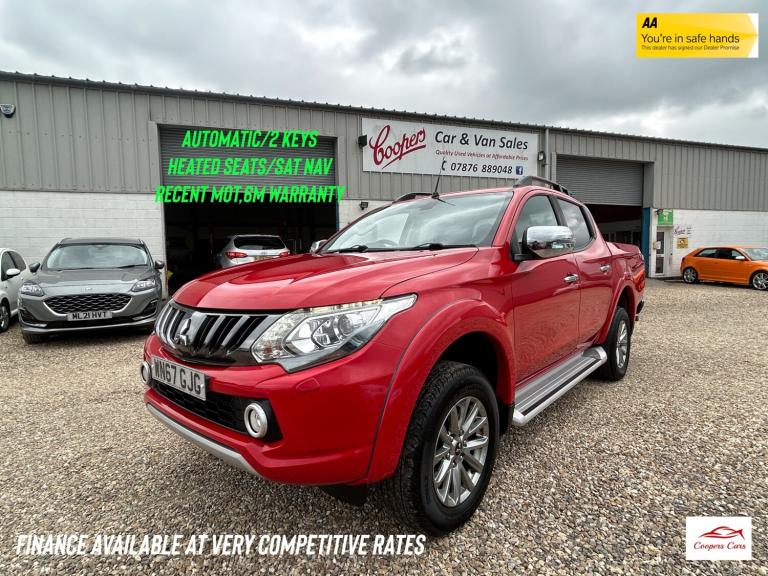 2017 Mitsubishi L200 Double Cab DI-D 178 Warrior 4WD Auto PICK UP Diesel Automatic