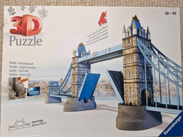 Ravensburger Tower Bridge 3D jigsaw puzzle