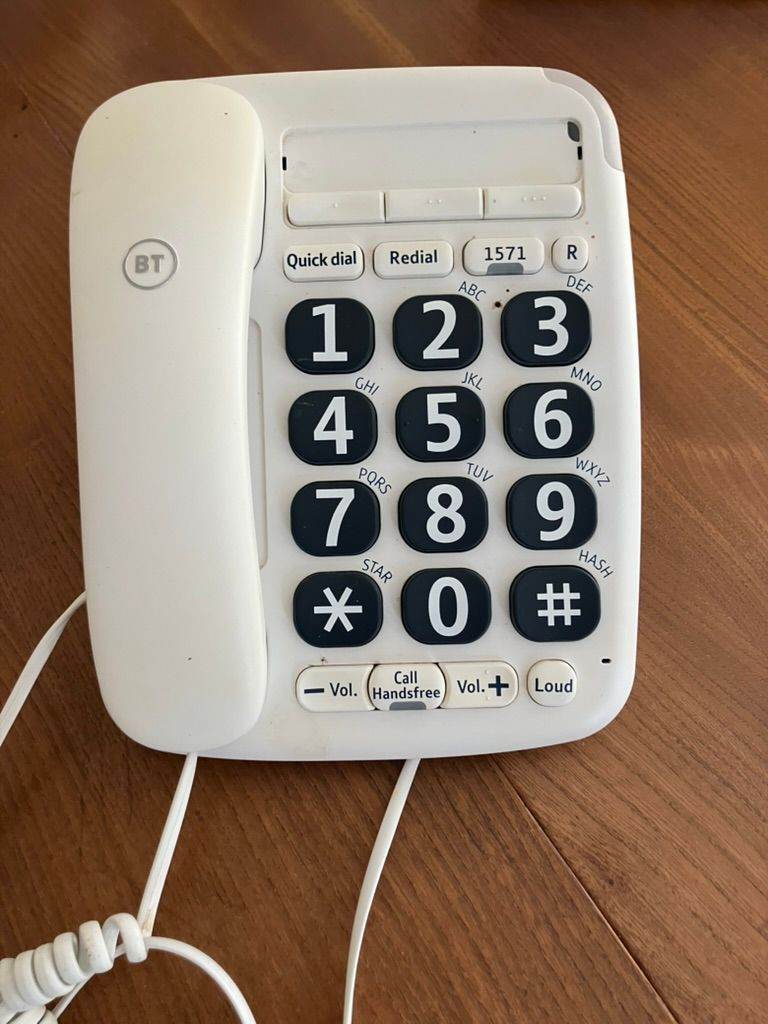 NEW PRICE BIG BUTTON CORDED PHONE