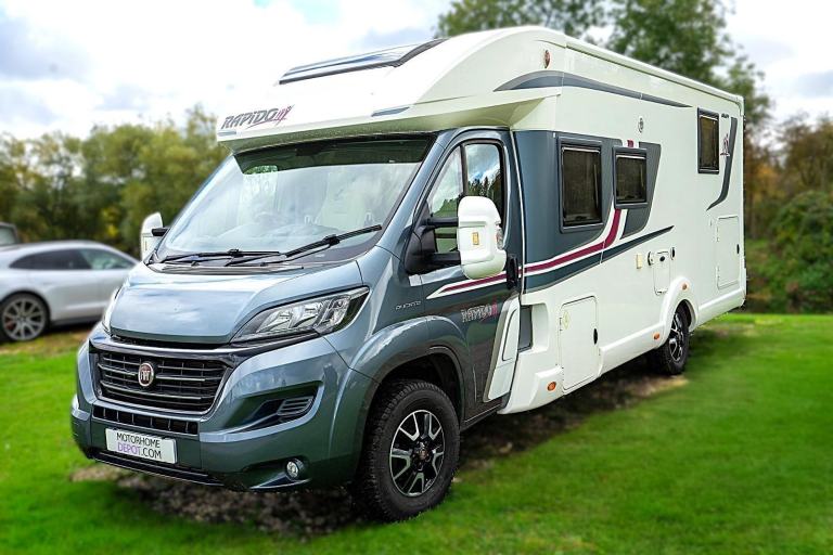 Rapido 696FF 55 Premium Edition - 4 Berth  Island Bed, Garage, Drop Down Bed