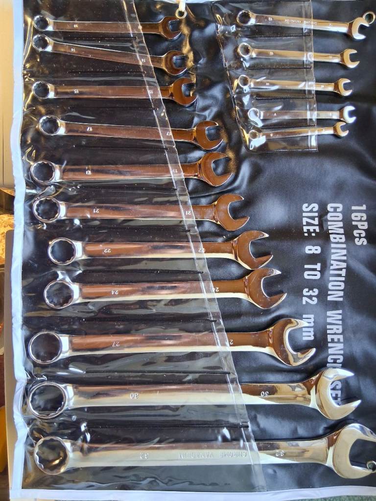 Buck and Hickman 16 Piece Combination Spanner Set