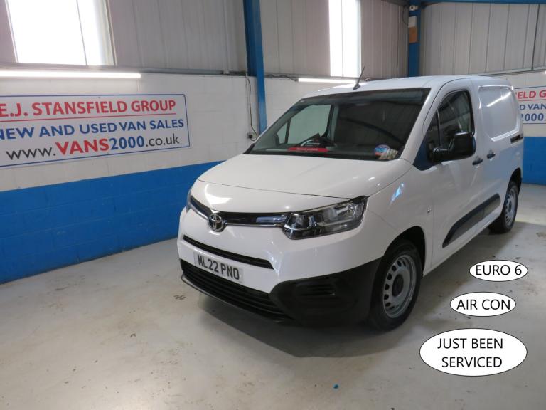 2022 Toyota ProAce 1.5D 100 Active Van [6 Speed] PANEL VAN Diesel Manual