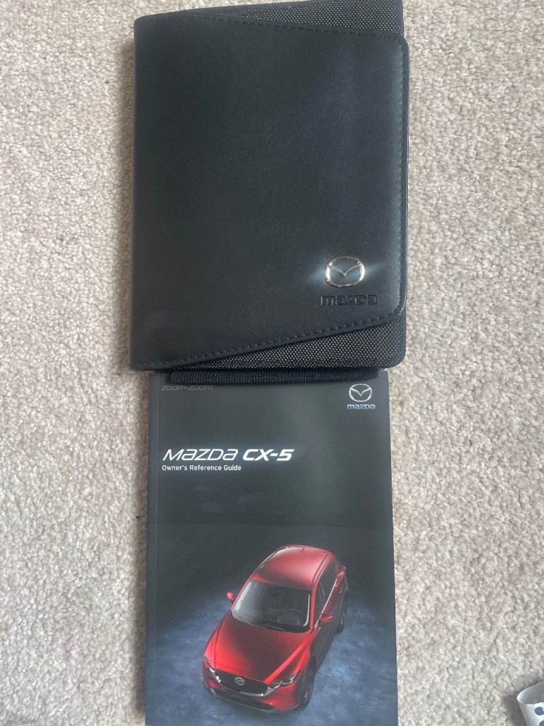 Mazda CX -5 2024 onwards owners manual and case 
